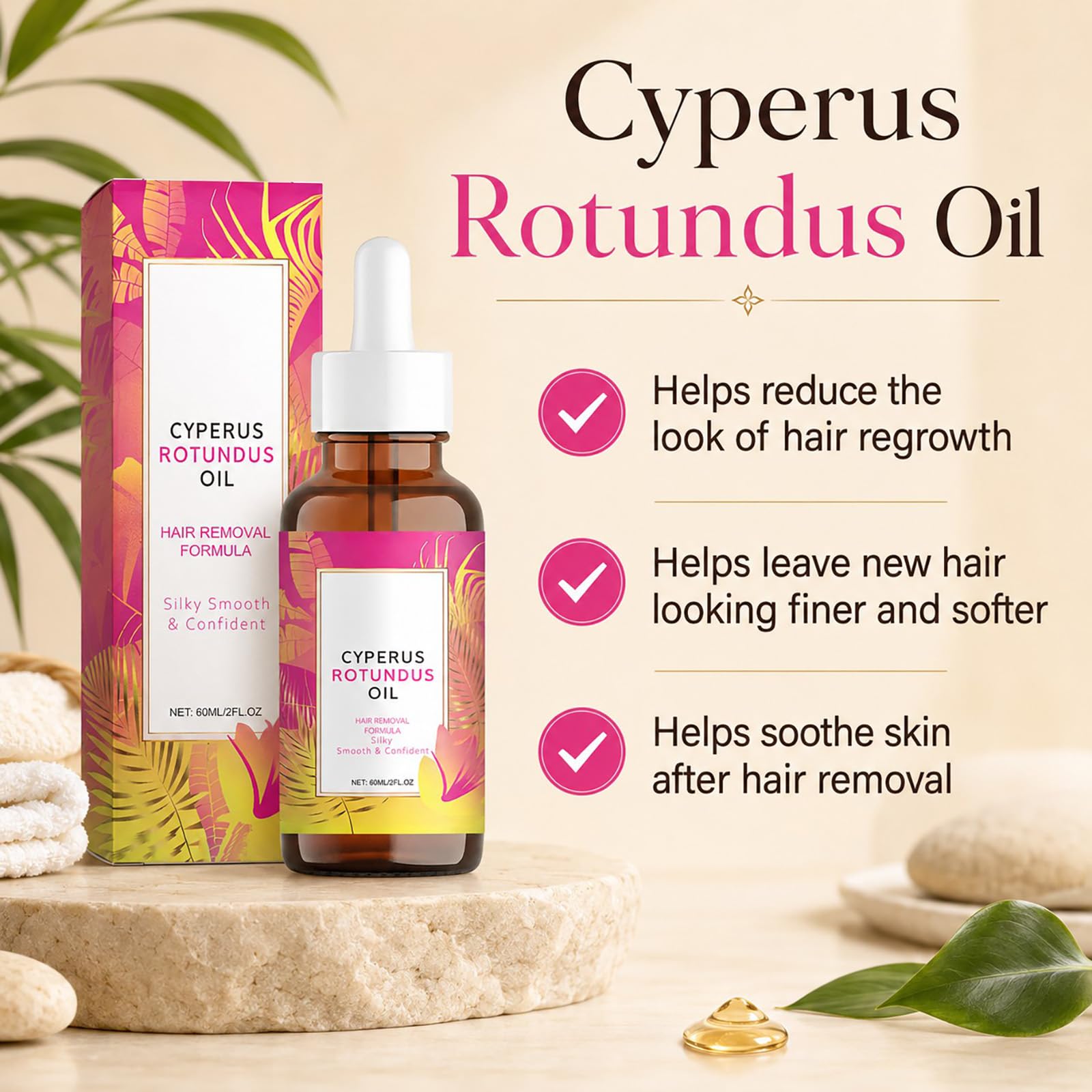 Aerifia label close-up highlighting natural ingredients and benefits