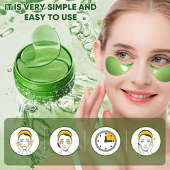 Aero Zen open pouch with two hydrogel eye patches ready to apply for fast hydration