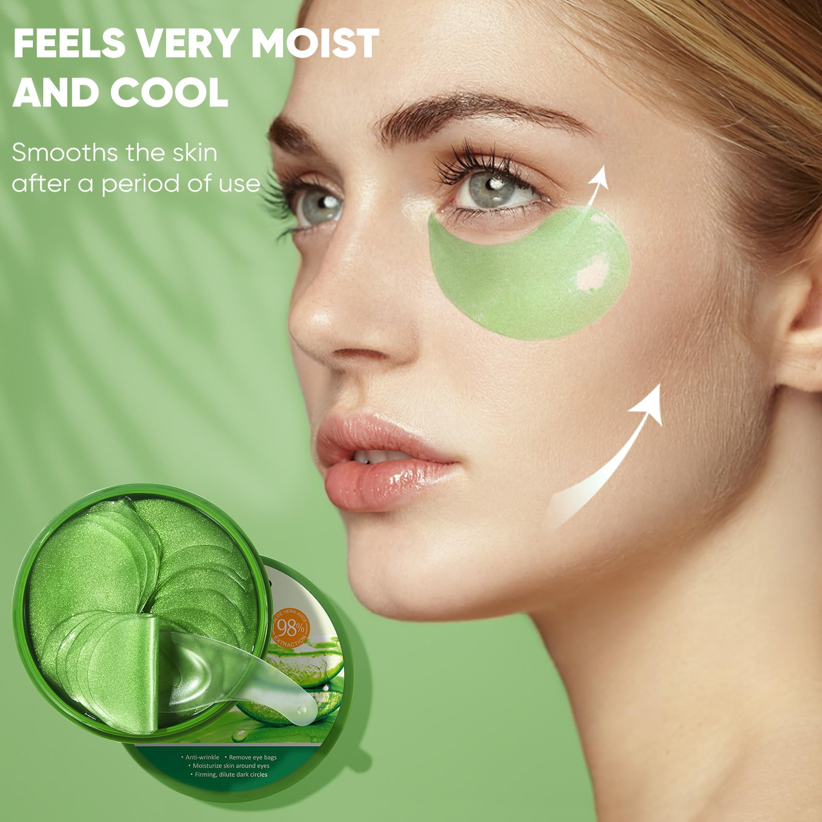 Aero Zen close-up of patch texture demonstrating gel adherence and soothing feel