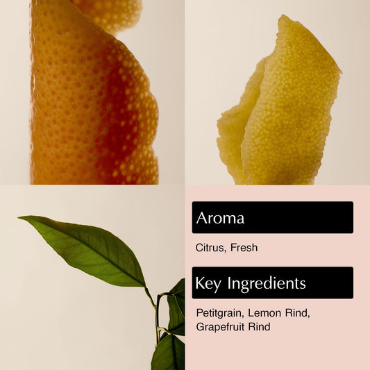 Aesop label close-up highlighting ingredient list and botanical benefit