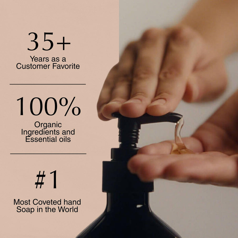 Aesop lather texture close-up, shows gentle foaming and moisturizing feel