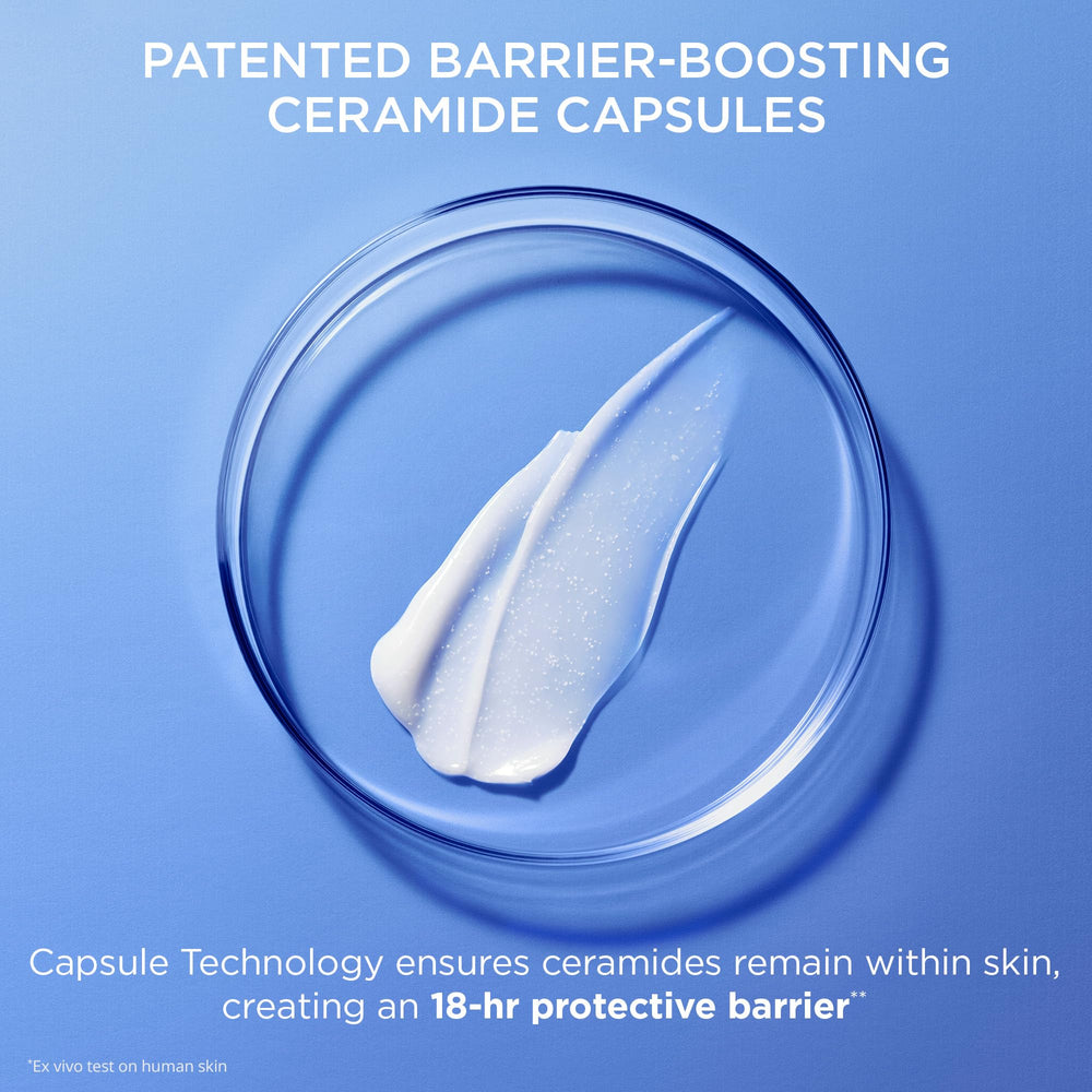AESTURA ceramide capsules graphic highlighting sustained barrier support