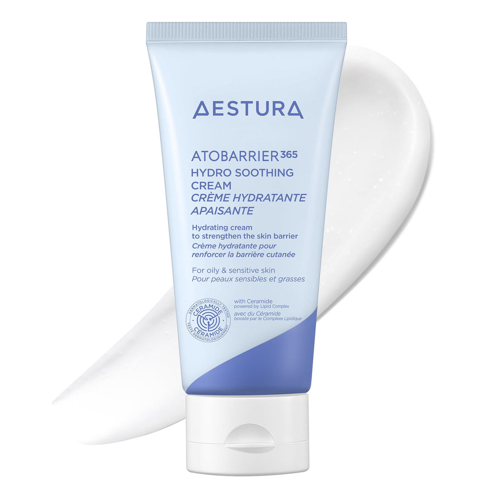 AESTURA front packaging showing product and benefits