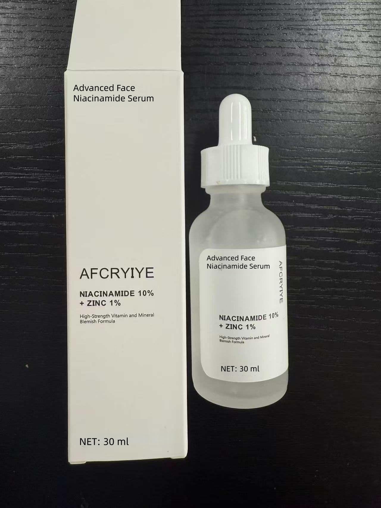 AFCRYIYE user applying serum to face demonstrating easy layering under moisturizer benefit