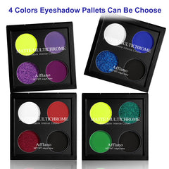 Afflano brush applying shadow to eyelid showing even coverage and easy blending