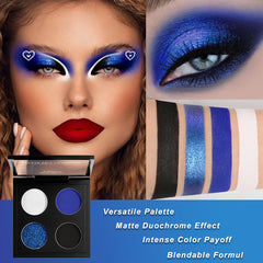 Afflano duo‑chrome closeup showcasing color shift and metallic depth for dramatic lids