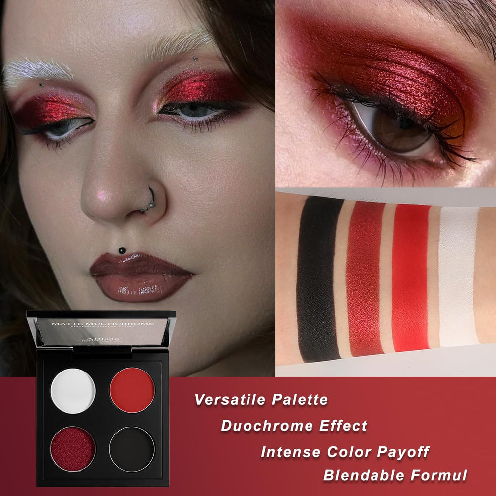 Afflano close-up matte white pan demonstrating smooth blendable highlight