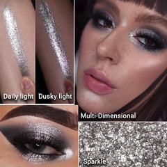 Afflano close-up pan texture highlighting creamy gray shimmer benefits