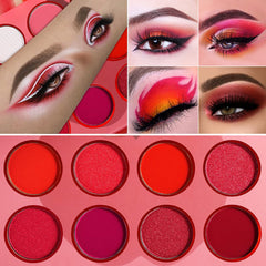 Afflano palette in hand showing size and portable convenience