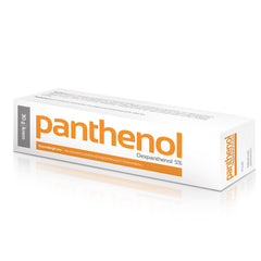 Aflofarm Panthenol Cream front packaging showing 30g tube and brand