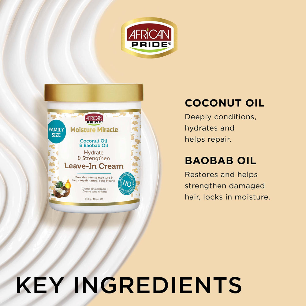 African Pride baobab oil ingredient emphasizing nourishment