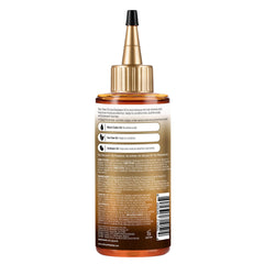 African Pride bottle on bathroom shelf in lifestyle setting showing daily routine fit