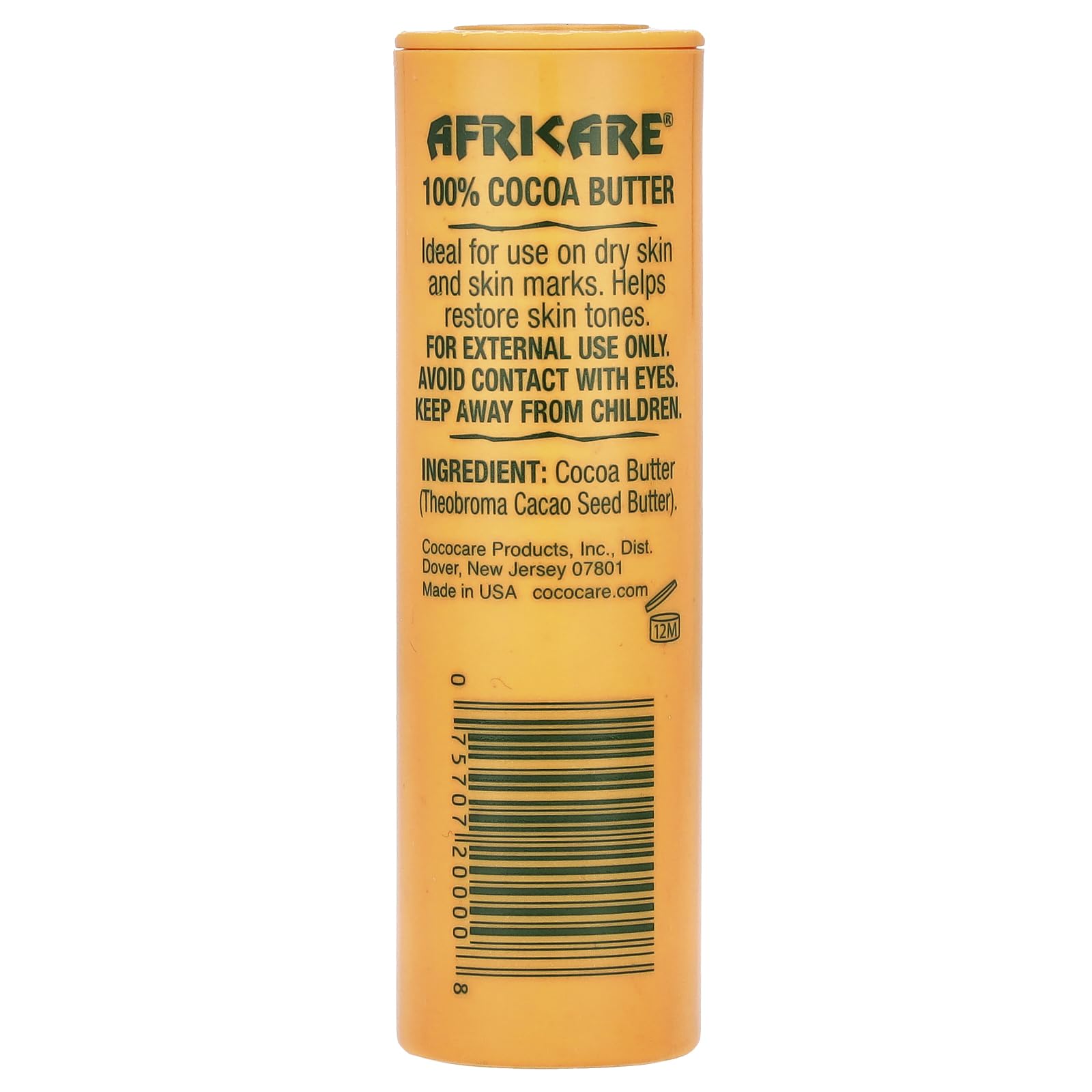 Africare cocoa butter texture closeup highlighting creamy, melt-on-contact formula