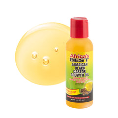 Africa's Best bottle staged with hair-care tools showing convenient daily routine support