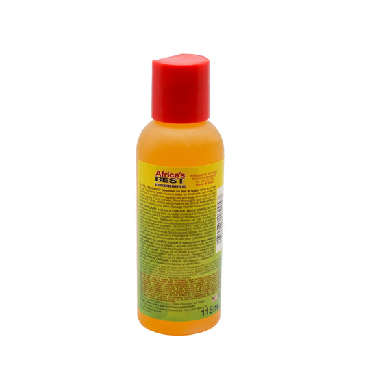 Africa's Best oil texture close-up drop demonstrating rich, nourishing consistency
