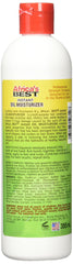 Africa's Best being smoothed into hair ends to add moisture and visible healthy sheen