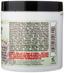 Africa's Best creamy pomade texture close-up illustrating rich oils and smooth consistency for deep conditioning