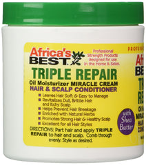 Africa's Best close-up of oil texture and sheen for smooth hair