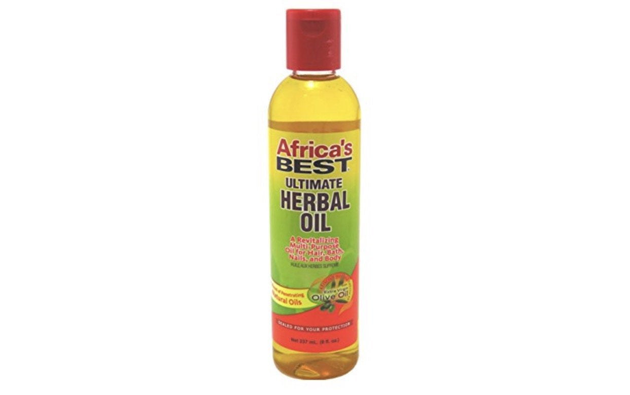 Africa's Best bottle front label showing product and ginseng benefits