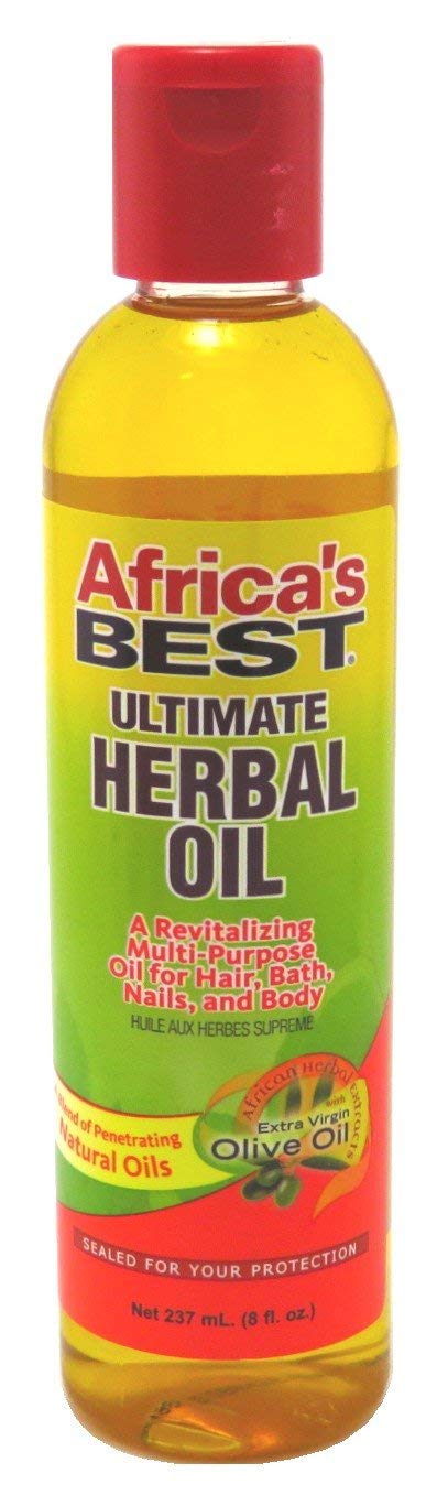 Africa's Best in-hair lifestyle shot showing shine and moisture benefits