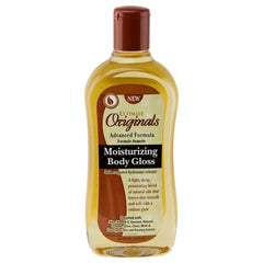 Africa's Best front bottle view showing label and 12oz size, highlights portability