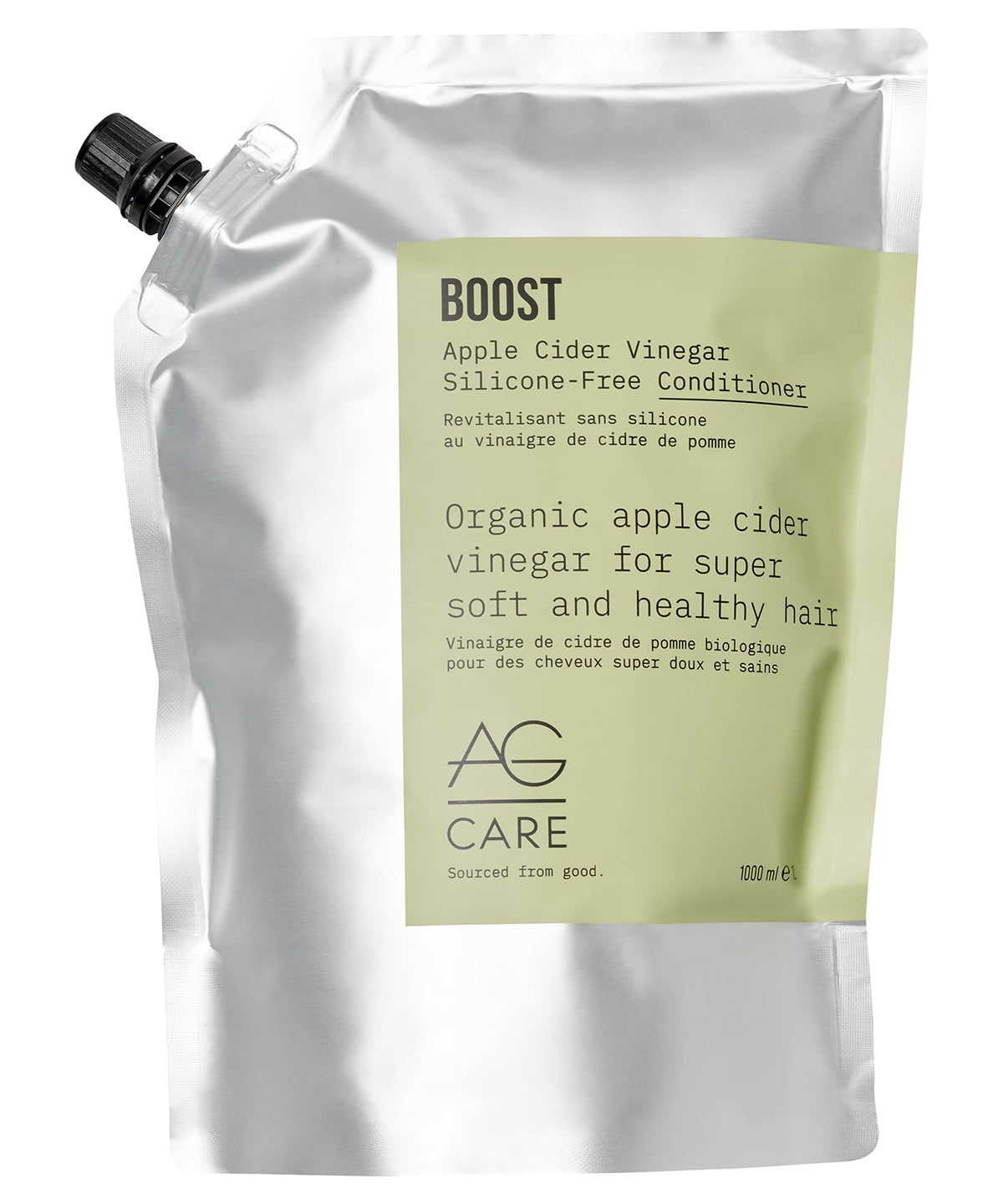 AG Care front bottle showing 1L refill packaging and pump for easy dispensing