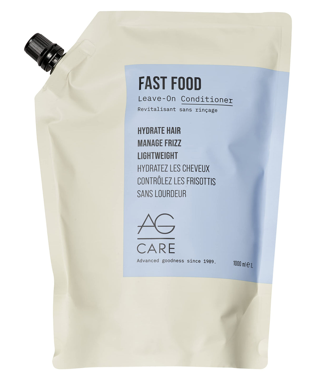 AG Care front bottle showing product branding and size for simple selection