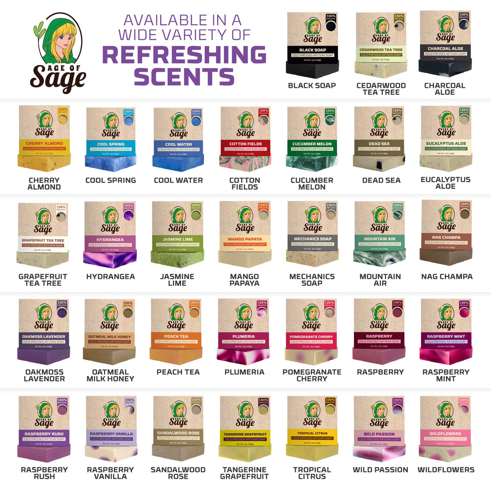 Age of Sage gift wrapped box in lifestyle scene conveying ready‑to‑give presentation benefit