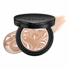 AGE20'S compact front view showing sleek travel-ready design and easy refill benefit