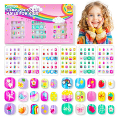 AGGKKY front packaging showing the gift-ready box and colorful nail packs for easy gifting