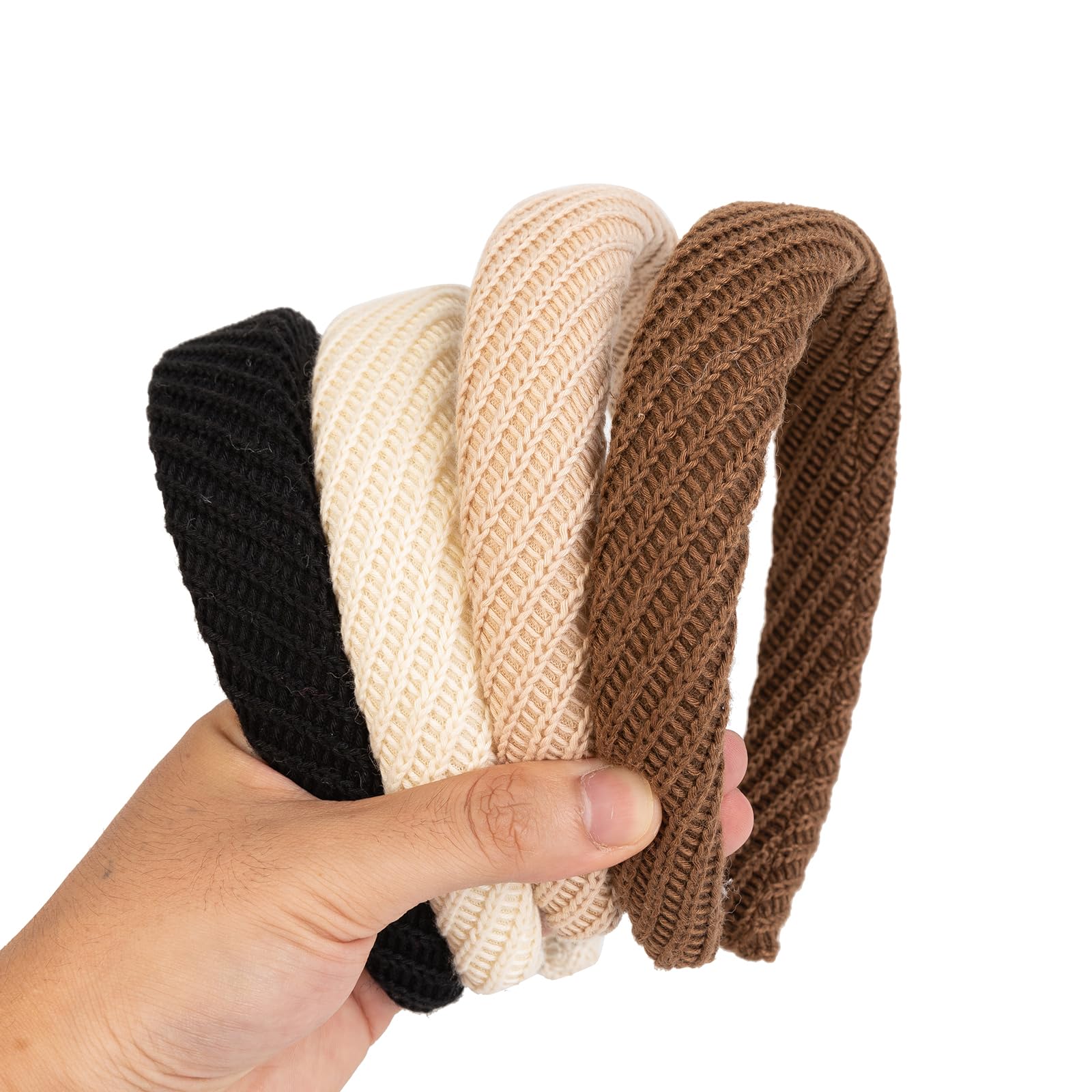Agirlvct lifestyle image of headband used during makeup for hair control