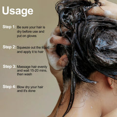 Agthyuve shampoo applied in shower showing simple use benefit