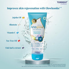 AHAGLOW label ingredient list close-up highlighting AHA formula benefits