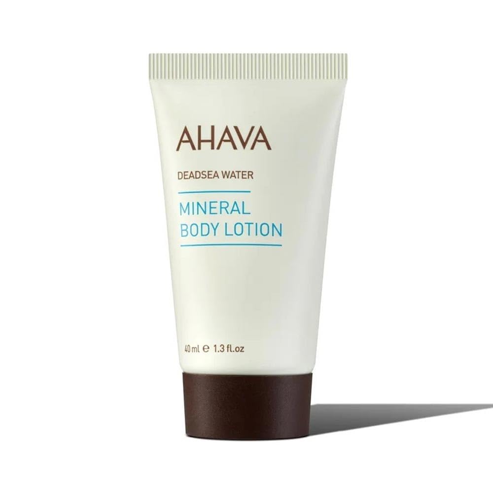 AHAVA front tube view showing label and travel-size convenience for on-the-go hydration