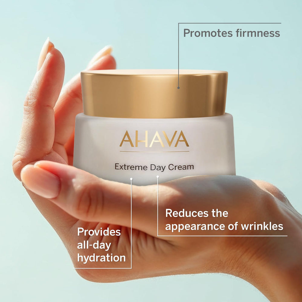 AHAVA Dead Sea Osmoter mineral extract close-up, conveys nourishing minerals