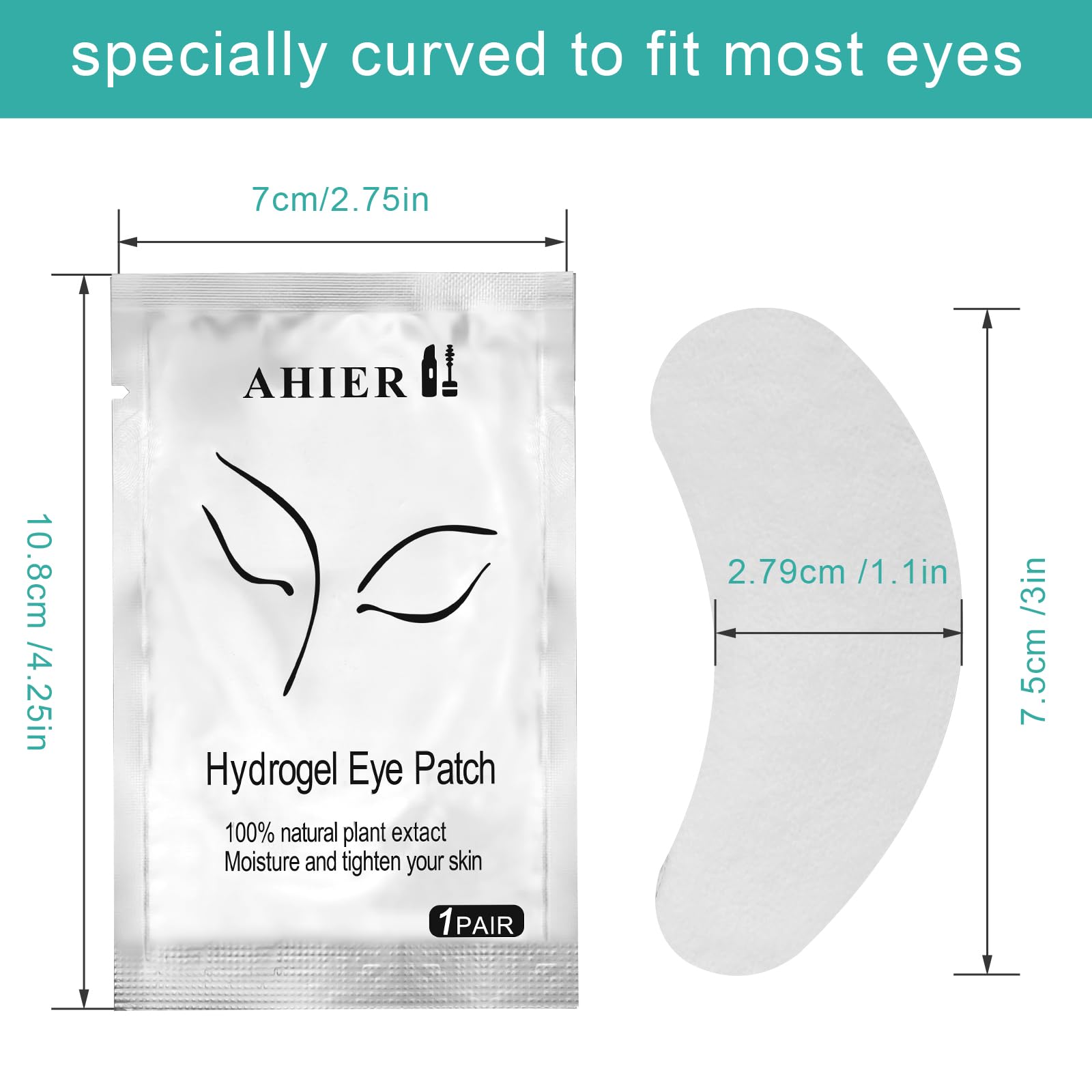 AHIER single pair in sterile wrapping demonstrating hygienic packaging