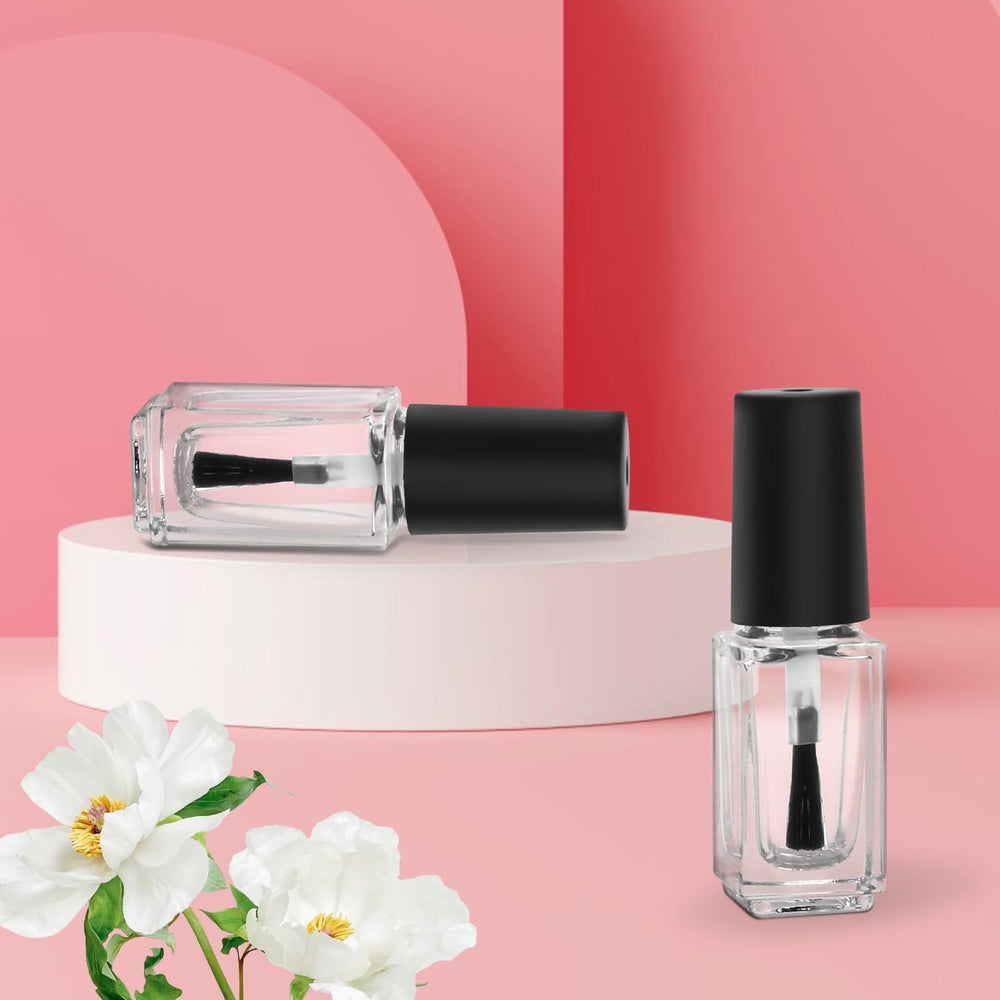 AHIER bottles arranged in a travel kit portraying organized on-the-go beauty