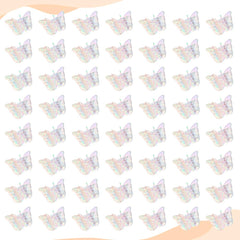 AHONEY decorative clip placed along braid showing accent detail and visual pop