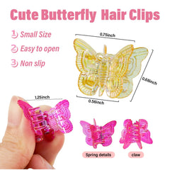 AHONEY clips placed in a braid giving secure hold and decorative sparkle
