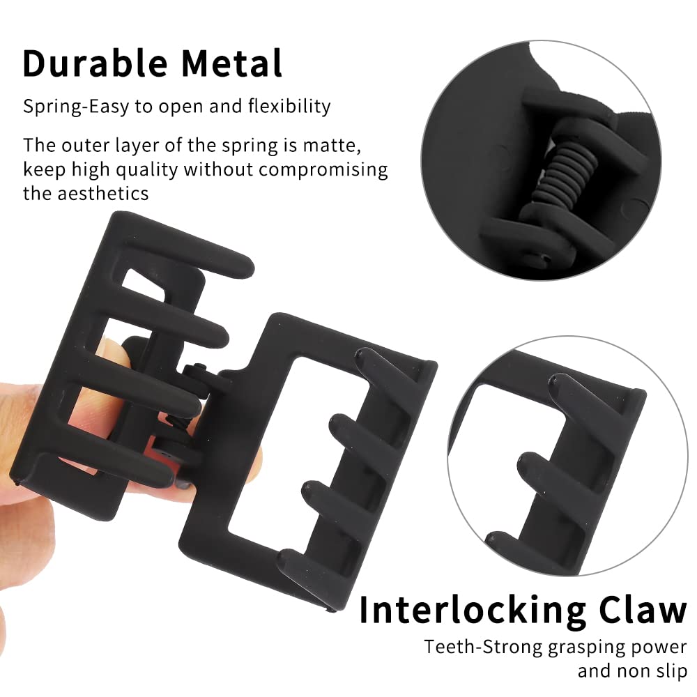 AHONEY clips held in hand to show 2-inch size and easy portability benefit