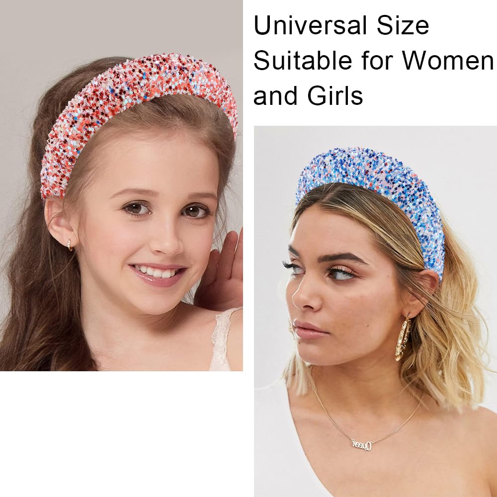 AHONEY closeup of sequin stars, sparkly detail enhances holiday looks