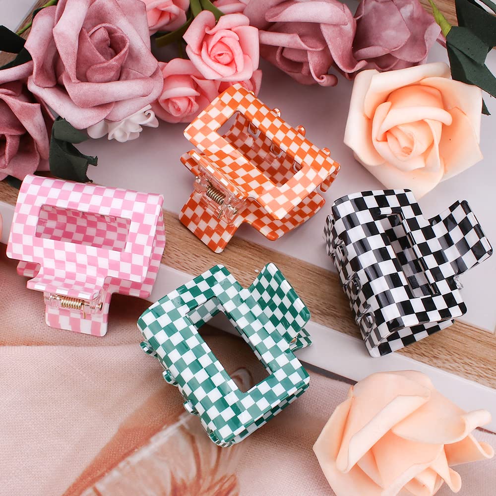 AHONEY set of four clips in black green pink orange showing mix-and-match outfit options