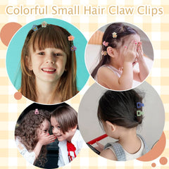 AHONEY flower clip attached to hair adding playful color and holding bangs in place