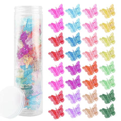 AHONEY clear box of 60 clips neatly stored for easy access