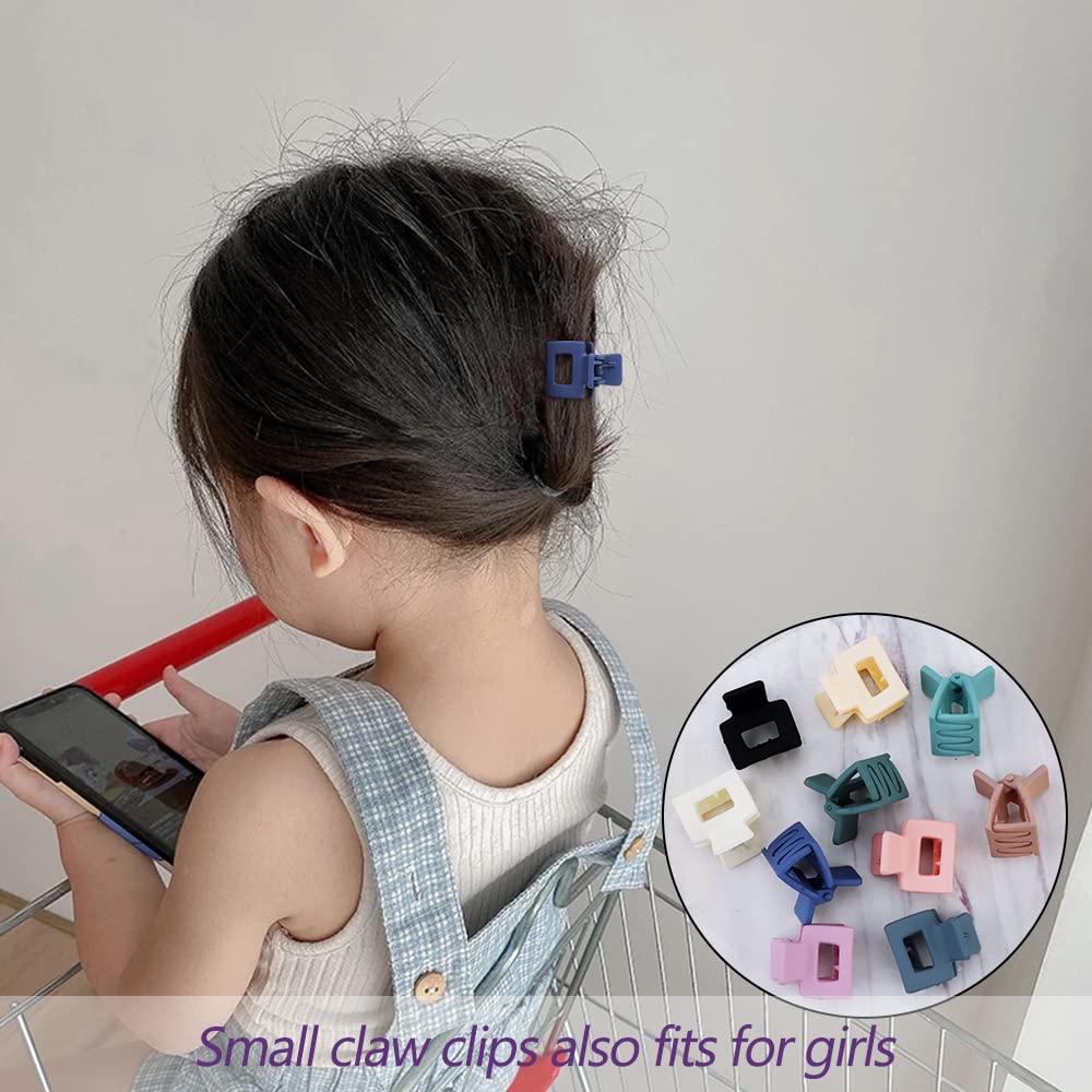 AHONEY clip securing half-up hairstyle offering comfortable, no-mark hold