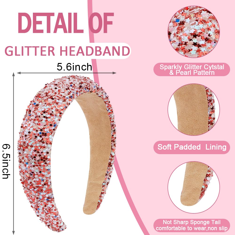 AHONEY headband worn outdoors, comfortable wearable patriotic accessory