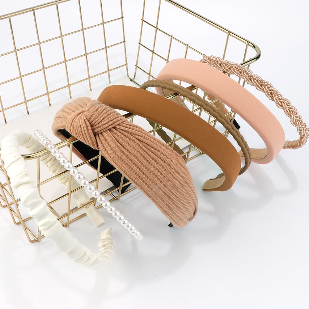 AHONEY headband used during skincare routine for hands-free convenience