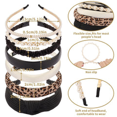 AHONEY leopard print detail that adds bold, stylish contrast to outfits