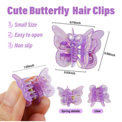 AHONEY multiple clips clipped into braid for festival-ready style