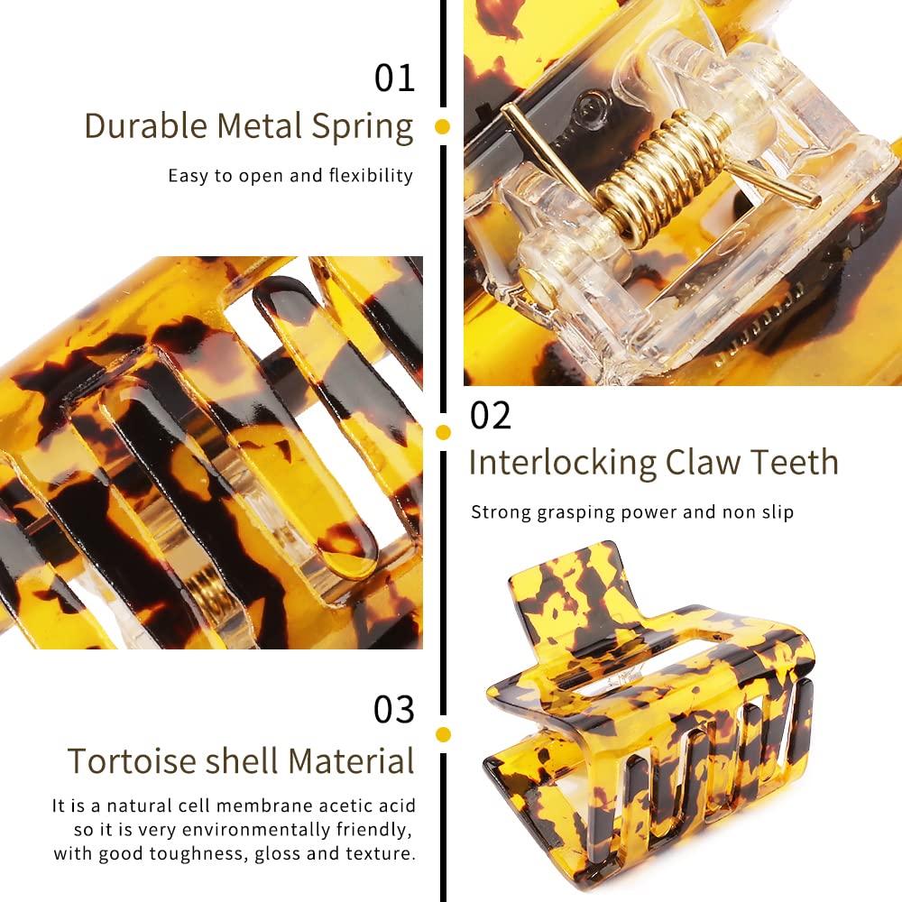 AHONEY clip securing a half-up hairstyle, provides secure hold without bulk benefit
